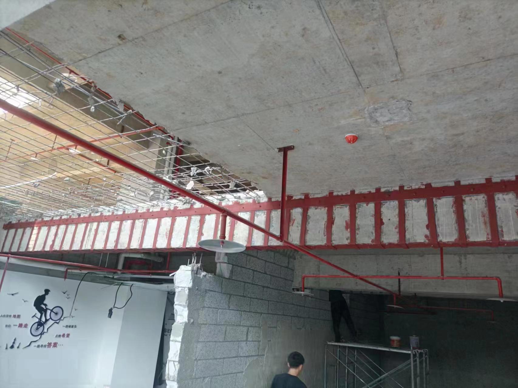 温州厂房新增设备楼板的承载力不足的加固方法